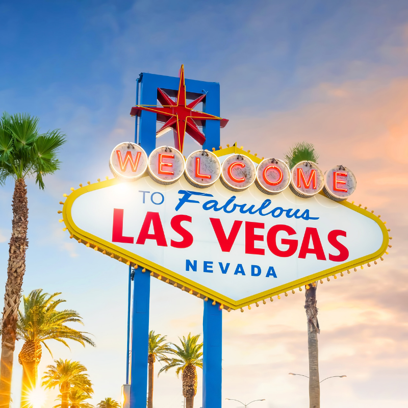 Welcome to Las Vegas sign